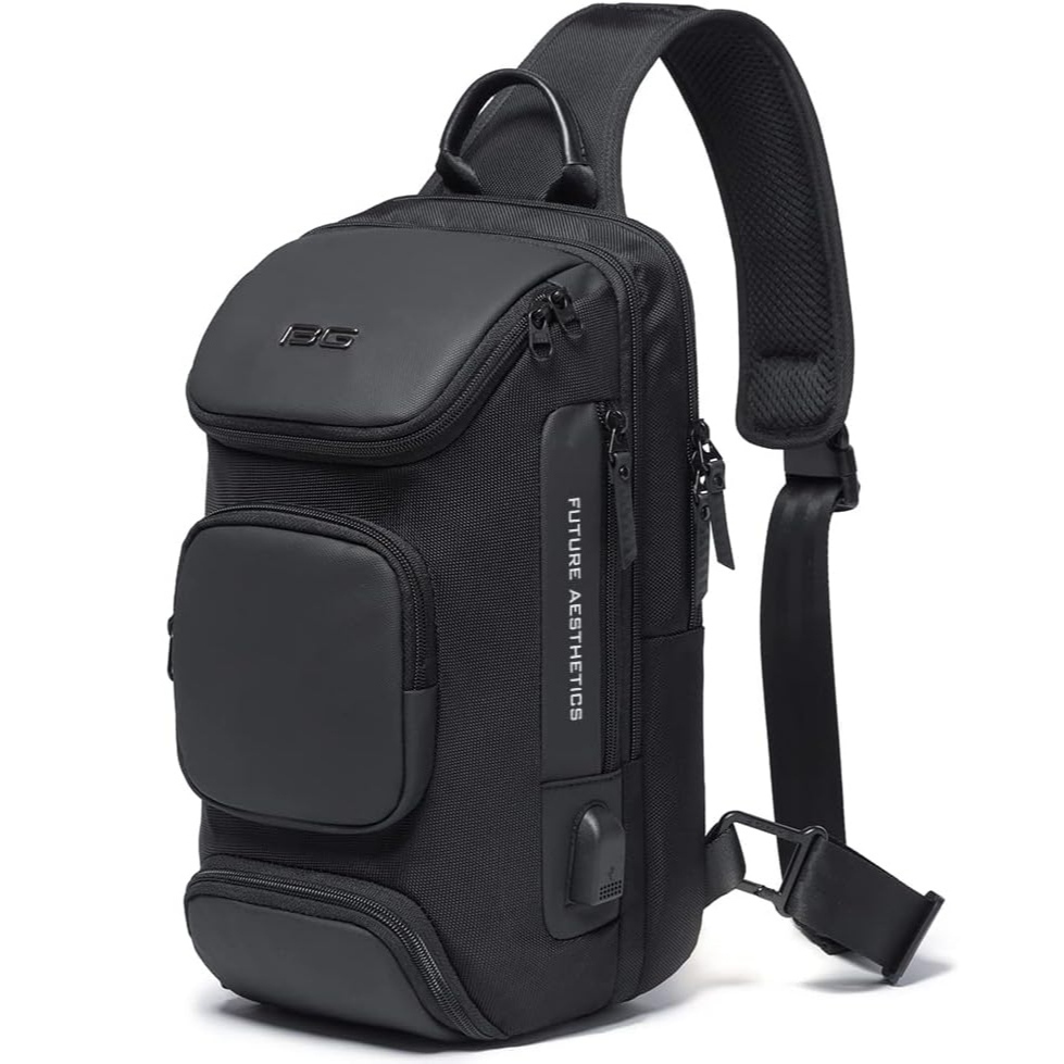 "Bange" BG-7086 Stylish + Multi-Pocket Crossbody Bag